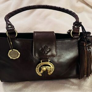 Patricia Nash Equestrian Rienzo Satchel 10th Anniversary Limited Edition